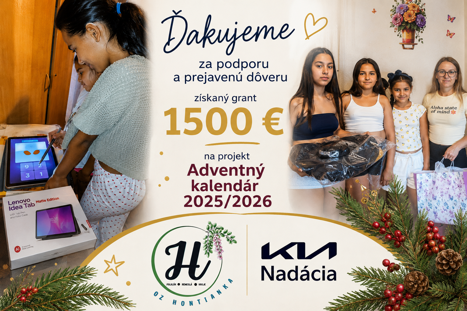 ADVENTNÝ KALENDÁR 2025/2026